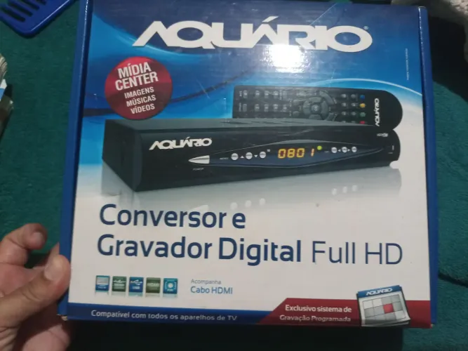 Conversor e Gravador Digital Full HD Aquário