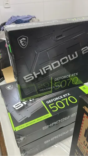 MSI RTX 5070 - Na Caixa