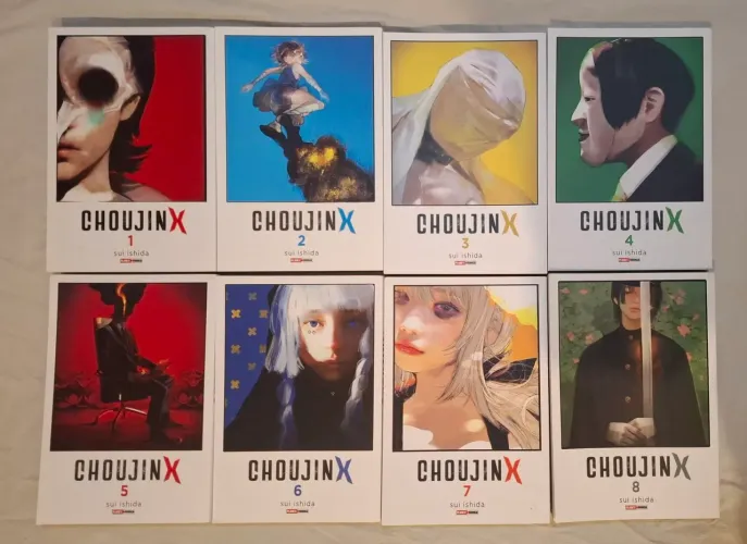 choujin x - sui ishida volume 1-8