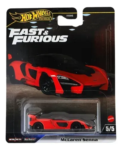 Hot Wheels Premium Velozes e Furiosos mclaren senna