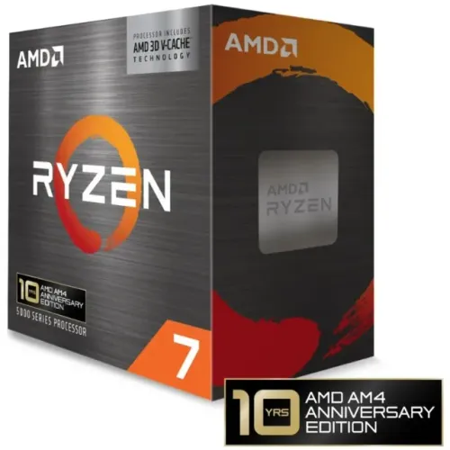 Processador AMD Ryzen 7 5800X3D 10th Anniversary Edition 3.4GHz/ 4.5GHz Octa-Core