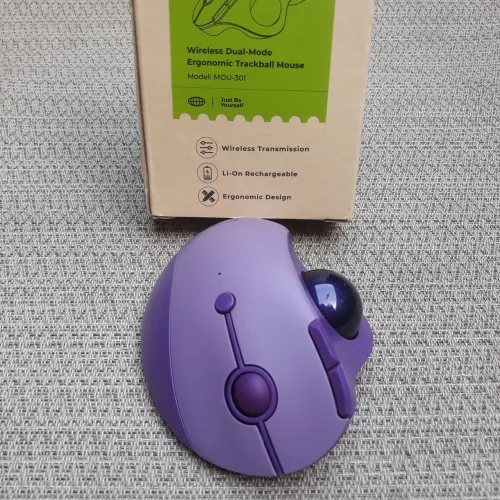 Mouse Ergonômico Trackball