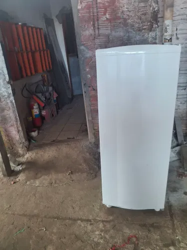 500$ geladeira usada gelando perfeitamente