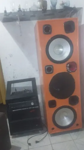 Som com mesa completa 2 bocas 900w