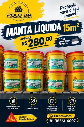 Manta Liquida 15m²