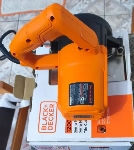 Makita serra mármore Black dack+Decker 