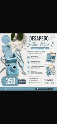 Câmera instantânea Fujifilm Instax Mini 11