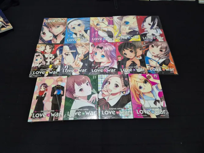 Mangá Kaguya-Sama: Love Is War Mangá Vol.01 a Vol.14