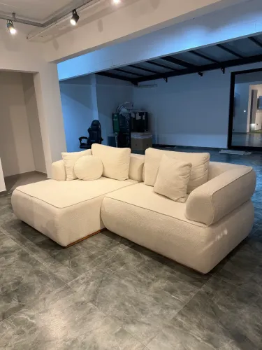 Sofá boucle 2,50m