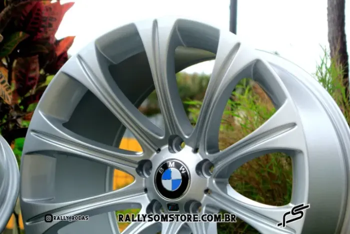 Jogo de Roda Bmw Style 166 V-Chrome 5x120 - 19x9 e 19x10 Offset 14 e20 (NV)