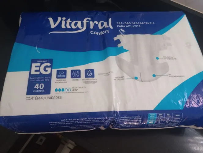 Fralda geriatria Tam EG nova