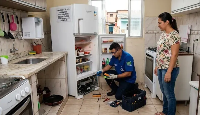 Concerto de geladeira cidade nova cidade