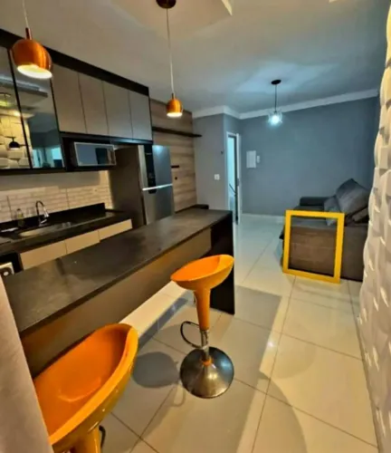Lindo apartamento mobiliado e com eletrodomésticos