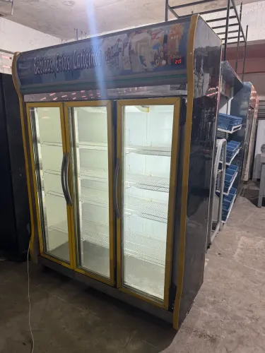 Auto serviço 3 portas gelo seco