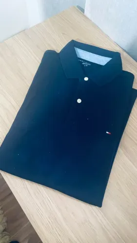 Camisa Polo Azul Tommy Original