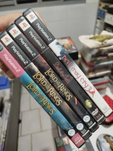 Jogos originais clássicos para Play 2