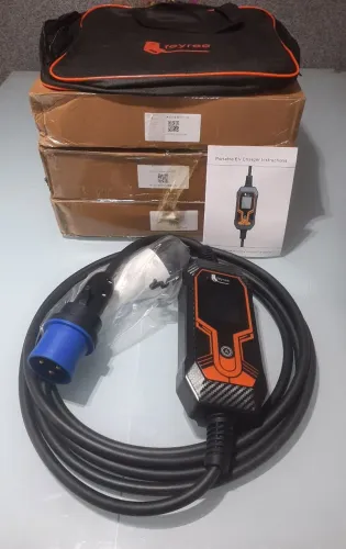 Carregador portátil 7kw 32A, feyree (novo)