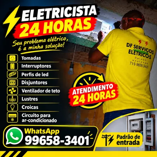 Eletricista 24 horas **^