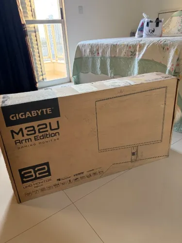 Monitor Gamer Gigabyte M32U Arm Edition 32 Pol IPS 4K 1ms 144Hz M32U-AE