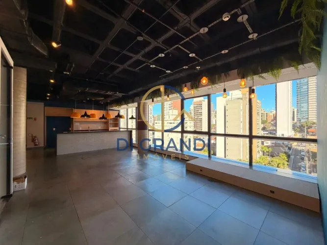 Locação de Sala Comercial de Alto Padrão no Cambuí, Campinas-SP: 1 sala, 4 banheiros, 15 v