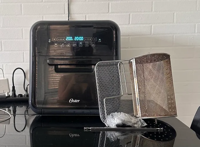 Fritadeira e forno elétrico 12l Oster