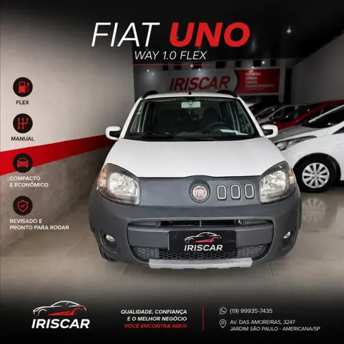 Fiat Uno WAY 1.0 EVO Fire Flex 8V 2P 2012
