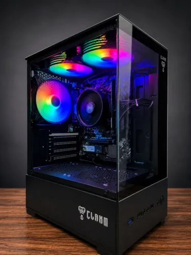 PC GAMER Ryzen 5 5600G 16GB DDR4 SSD NVMe M.2 256GB Fonte 600W 80Plus