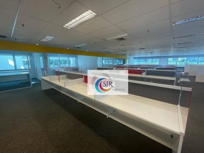 Laje comercial de 1294 m² no Brooklin - São Paulo/SP