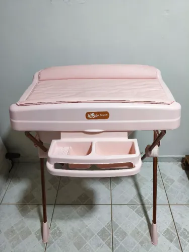 Banheira + Trocador Burigotto Menina
