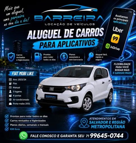 Aluguel de carros e Motos