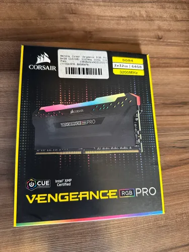 Memoria ram ddr4 64g 2x32 3200mhz corsair vengance