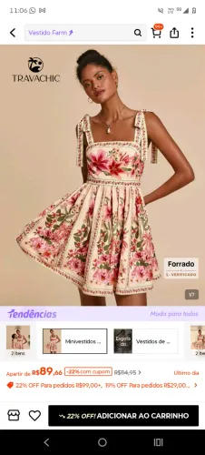 Vestido shein