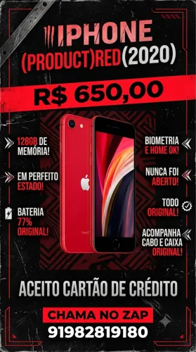 Vendo iPhone SE 2020 128gb