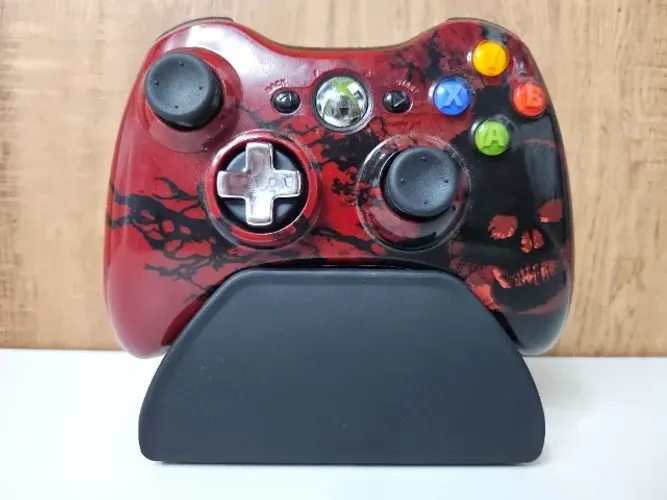 Manete / Controle Para Microsoft Xbox 360 Edição Limitada Gears Of War Vermelha Perfeita