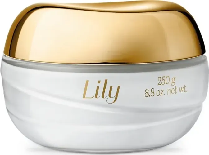 Creme Acetinado Hidratante Desodorante Corporal Lily 250g Buscar na zona leste