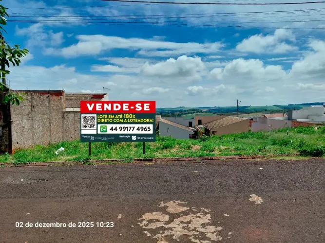 Lote 02 / Qd. 04 em 96x no Jardim Villar, Jandaia do Sul - PR