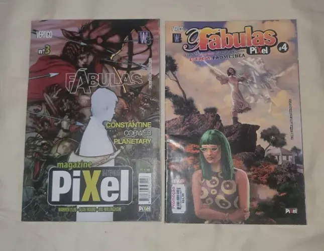 Hq's Magazine pixel fábulas - 2 edições
