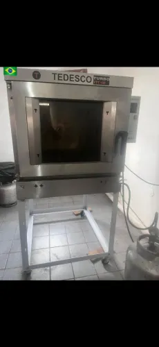 FORNO TURBO TEDESCO À GÁS FTT150