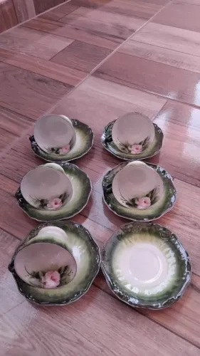 5 xícaras de café porcelana 