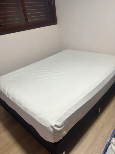 Cama box de casal completa castor