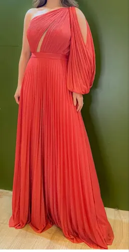 Vestido de festa Terracota M