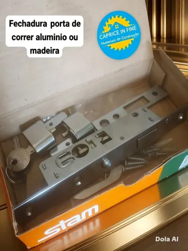 Fechadura para porta de correr stam