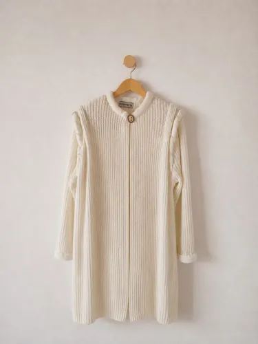 Lindo tricô alongado Vintage - Tamanho 44 (descrição abaixo).