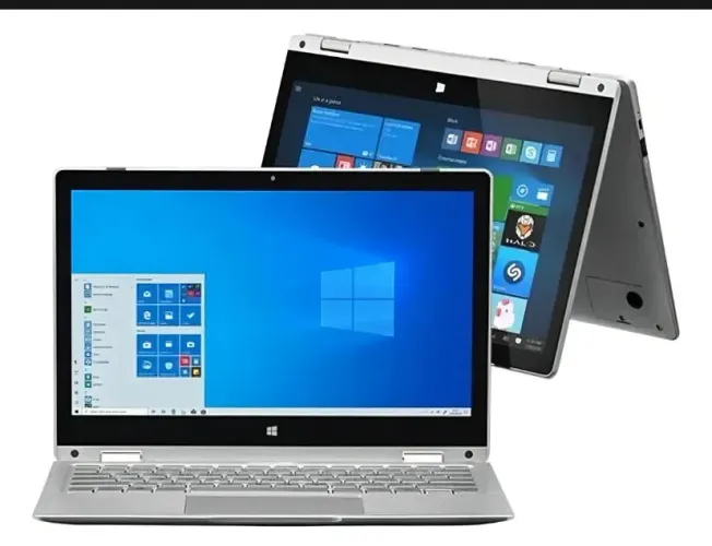Notebook 2 em 1 - tela touch
