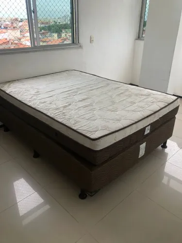 Cama Box De Casal Ortobom Magnyfic Com Ortopillow E Molas Ensacadas 65x138x188cm