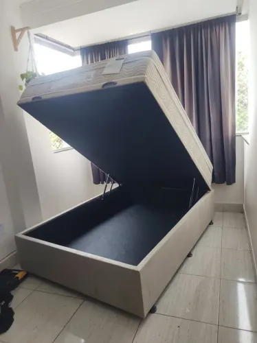BASE BAÚ MAIS COLCHÃO