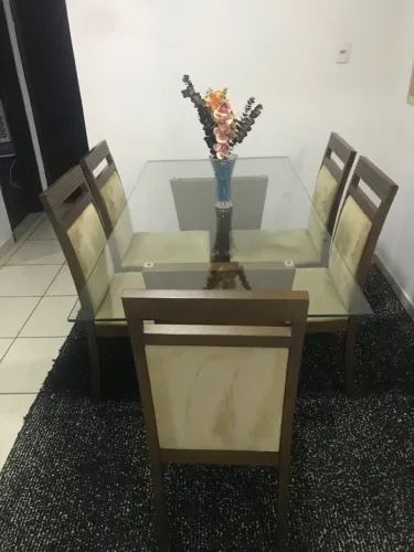 Mesa jantar 6 cadeiras