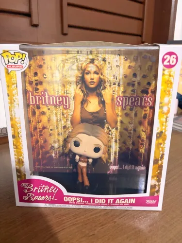 Britney Spears Oops I Did It Again Funko Pop Album 