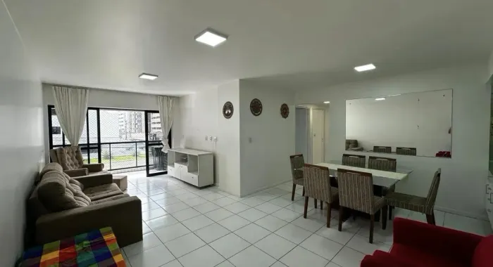 Apartamento para Locação em Maceió, Ponta Verde, 3 dormitórios, 2 suítes, 3 banheiros, 2 v