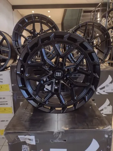 RODA ARO 20, FURACÃO 6X139 PARA H9, TANK 300, HILUX, TRITON, RANGER E TROLLER.